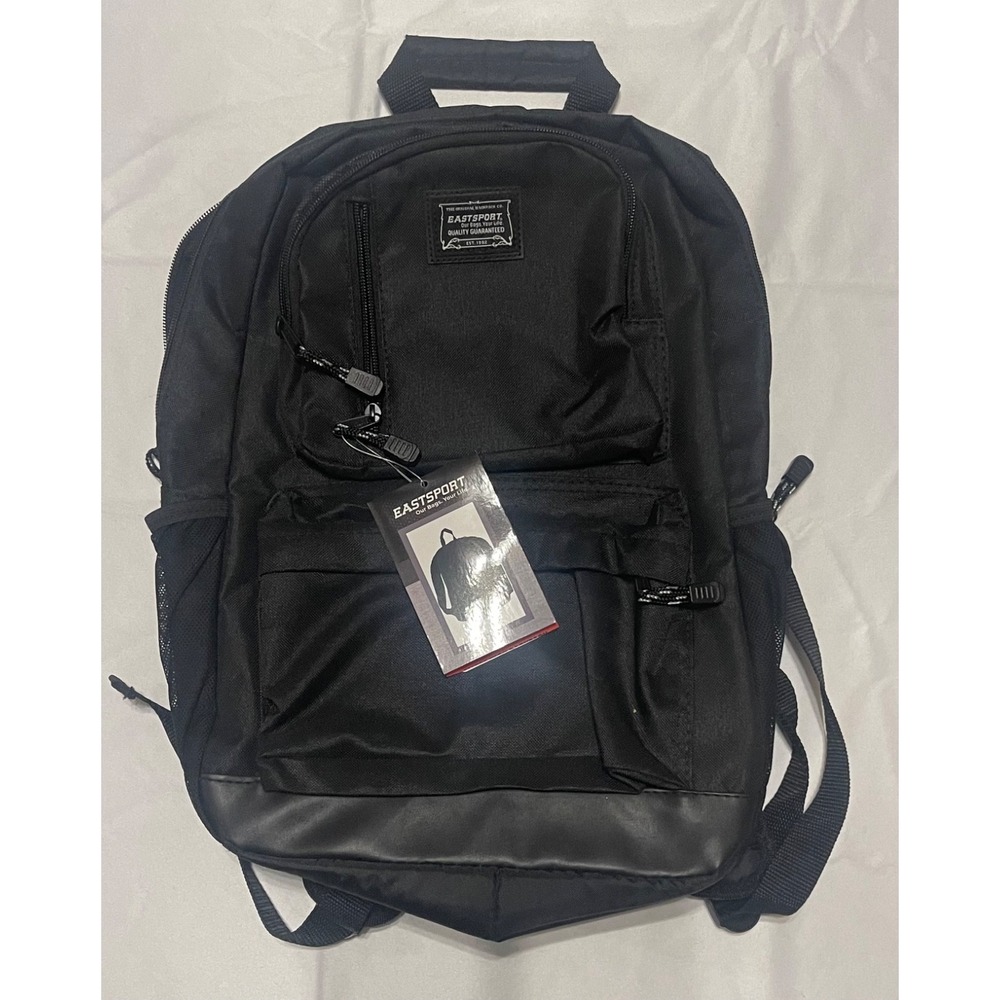 EASTSPORT Multi-Purpose Millennial Tech‎ Backpack, Black NEW